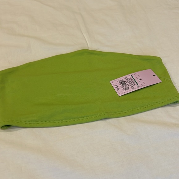 NWT bundle of 2 Small green tops. Bright green Tank top and lime green b… - Picture 5 of 6